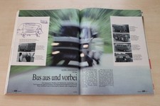 Auto Motor Sport AMS 10/1992 VW Bus T3 Caravelle Classic Last Limited Edition Pr