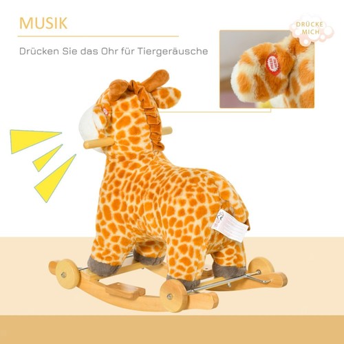 Schaukeltier giraffen - 2-in-1,