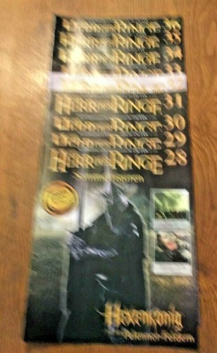 Herr der ringe sammelfiguren - ringe,