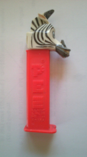 Pez spender zebra - pez,