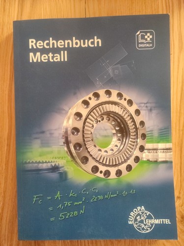 Rechenbuch metall lehr und - rechenbuch, |