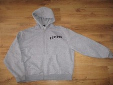 Kastiger Oversize Edition Hoodie mit Reißverschluss, Gr. XL Boohoo Man