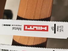 Hilti recipricating saw - hilti, blades