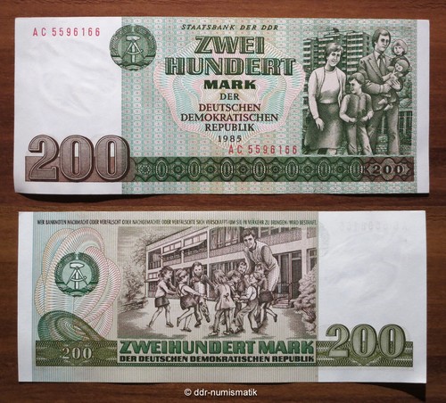 Ddr 200 mark 1985 - mark, _