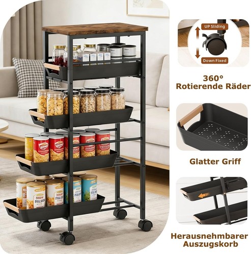 Rollregal servierwagen - rollregal,