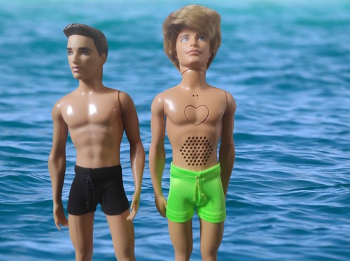 Badehose für ken barbie - ken, !