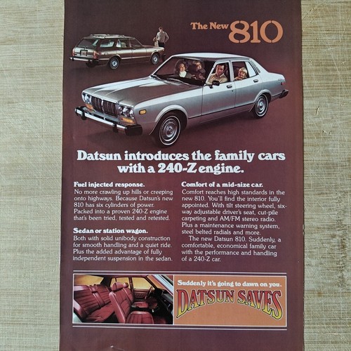 Datsun 810 oldtimer 1977 - datsun,