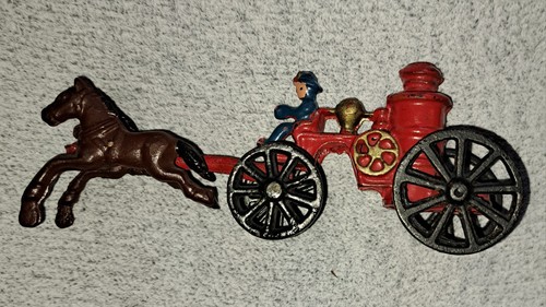 Altes feuerwehr fuhrwerk - altes,