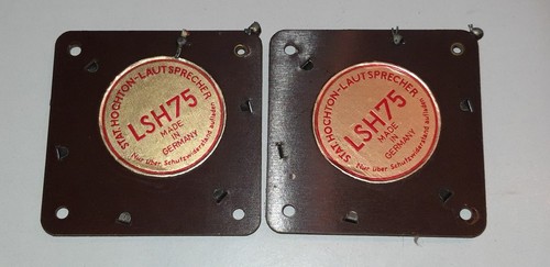 Paar elektrostaten lsh75 - paar, aus