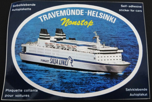 Werbe aufkleber gts finnjet - werbe-aufkleber,