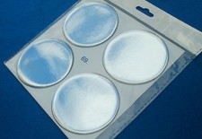 4x Chrom Embleme für