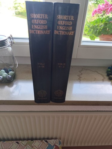 Shorter oxford english - shorter,