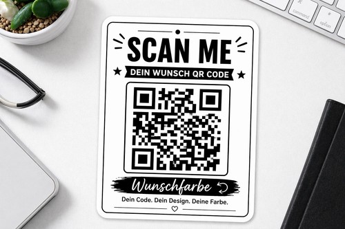 Code aufkleber - qr,