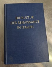 Jacob Burckhardt Die Kultur