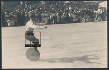 Foto ca. 1940 Fahrrad Artist