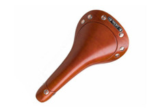 Selle Italia Storica honig braun Sattel Vintage Retro Urban Leder Rennrad NEU
