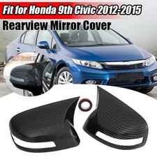 2X Adhesive Mirror Caps