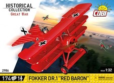 Cobi 2986 Fokker Dr.1 Red
