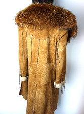 NEU Traumhafter NEGRO Shearling  Lammfellmantel Gr.36  Pelzmantel XXL Pelzkragen