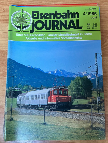 Eisenbahn journal 1985 - journal, 4/1985