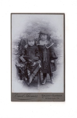 Cdv foto niedliche kleine - foto,