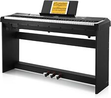 ? Donner DEP-20 Digitalpiano, 88 voll gewichtete Tasten, mit Ständer & Pedal