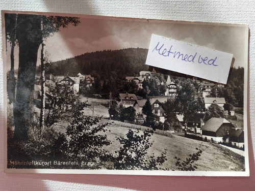Alte ansichtskarte beschrieben - alte,