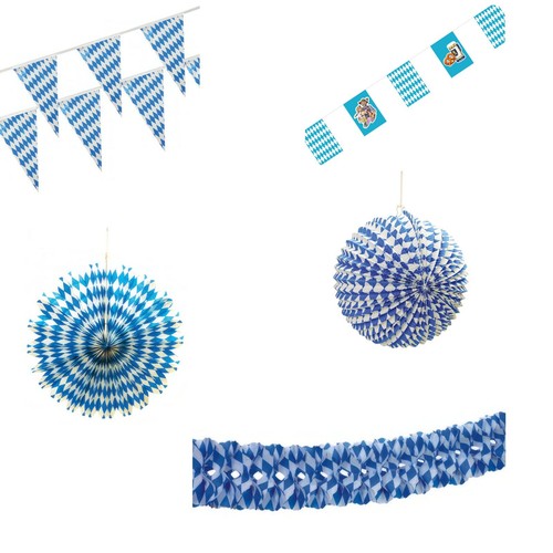 Girlande rosette lampion - girlande,