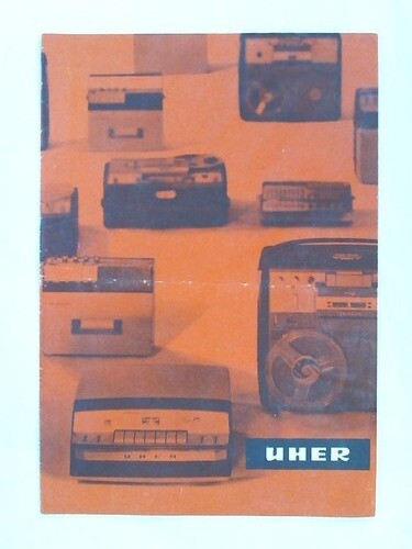 Werbe prospekt uher - uher, 712