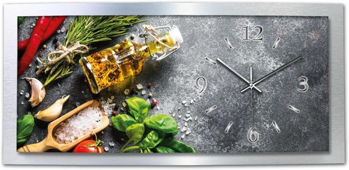 Kreative feder wanduhr - 3d,
