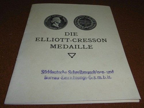 Reklame heft schreibmaschine - reklame,