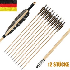 12PK 32" Holzpfeile mit