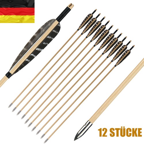 12pk holzpfeile mit - 12pk,
