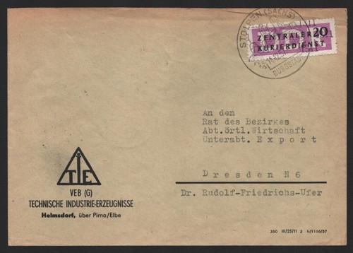 B14175 ddr zkd brief 1957 - b14175,