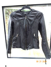 Jacke Damen Lederjacke kurz