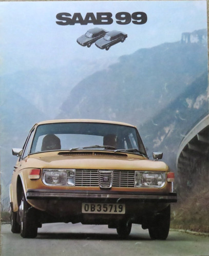 Saab prospekt brochure von - saab,