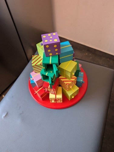 Adventskalender aus holz - aus,