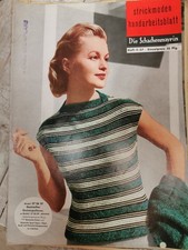 Vintage Strickanleitungen 6St