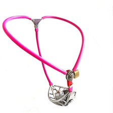 Upgrade Invisible Herren Keuschheitsgürtel Gerät Unterwäsche Hose mit Schildkäfig