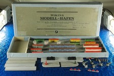 Hafenanlage II,originalen Karton Hersteller Wiking 632b/1 ,1:1250 Schiffsmodell