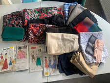 Stoff konvolut verschiedene - stoff,