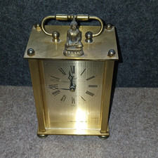 Royal-Tischuhr aus Messing um