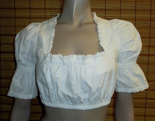 Weisse dirndlbluse - dirndlbluse,