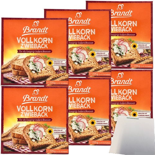 Brandt vollkorn zwieback - vollkorn,
