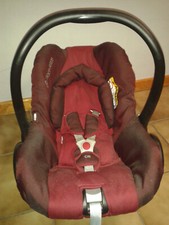 BABYSCHALE; Baby; MAXI COSI; Babysitz; SONNENSCHUTZ; Rot-Schwarz; Gut!