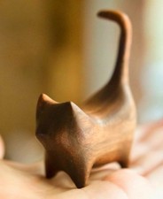 Holz Katze Handgefertigte