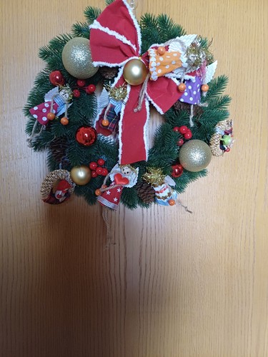 Weihnachts türkranz kranz - weihnachts,