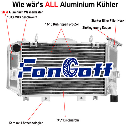 Reihen aluminium kühler - 2,