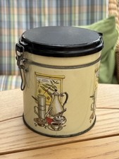 Alte Blechdose Dose Kaffeedose mit Klappdeckel