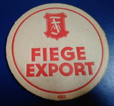 Bierdeckel Brauerei Moritz Fiege Bochum Bier Export Pils